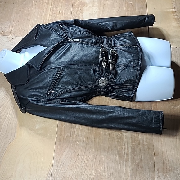 Vintage Harley-Davidson Sierra Rose Concho Leather Jacket - Picture 2 of 9